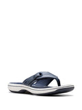 Clarks Brinkley Reyna Flip Flops Navy