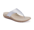 STRIVE Antibes Silver Toe Post Sandal