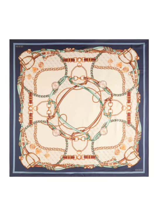 GUESS Keefah Scarf in Blue