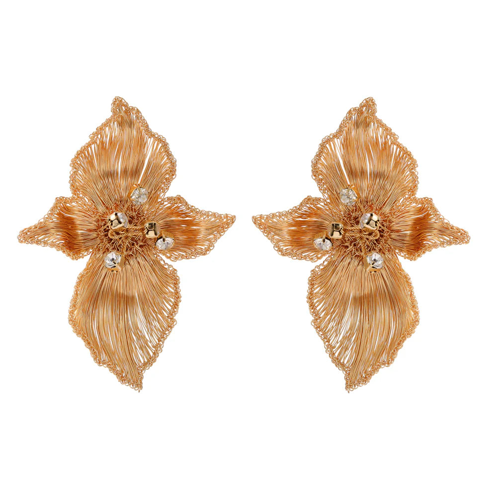 KNIGHT & DAY - ADALYN HANDWOVEN EARRINGS