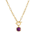 KNIGHT & DAY -  Adalynn Amethyst Necklace