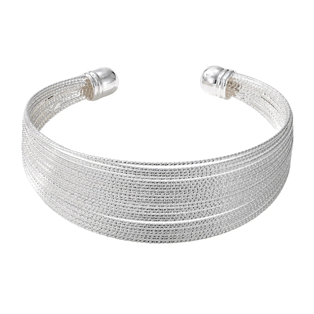 KNIGHT & DAY - Aurore Silver Bangle