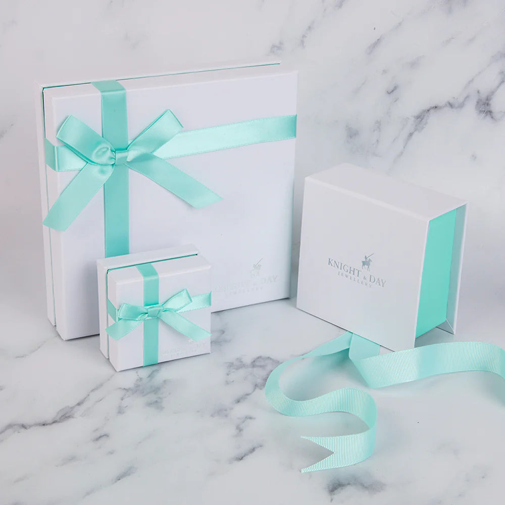 KNIGHT & DAY - Double Drop CZ Gold plated Earrings