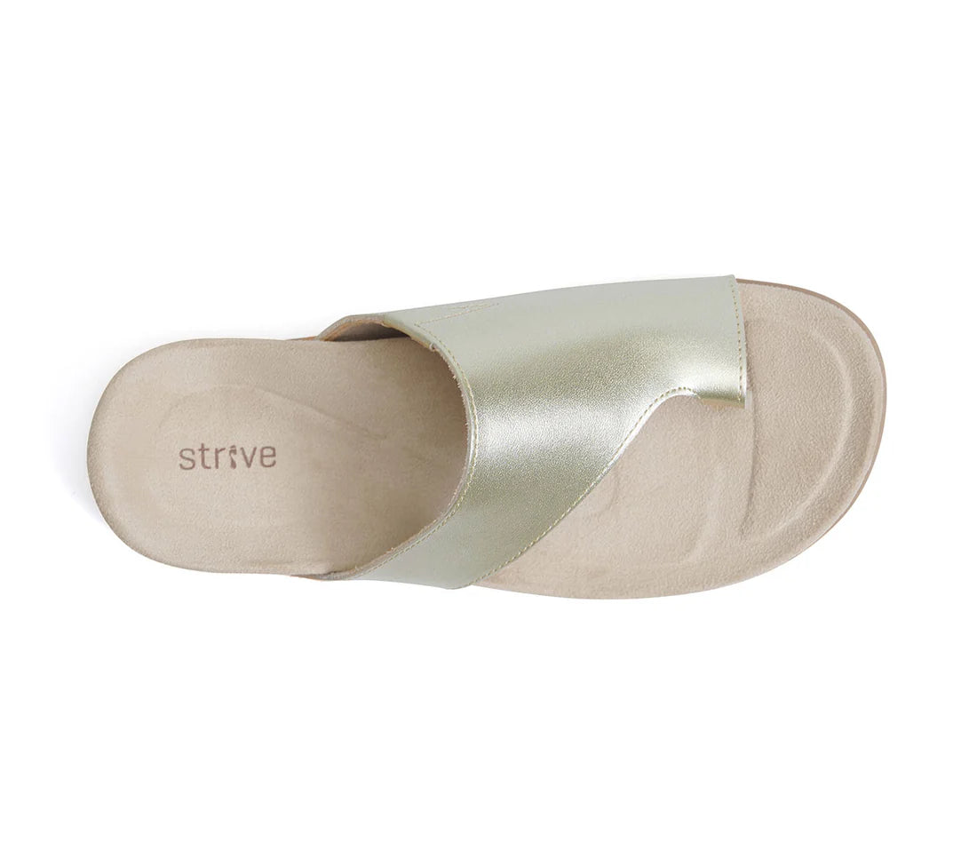 STRIVE Capri 4 Gold Toe Post Sandal