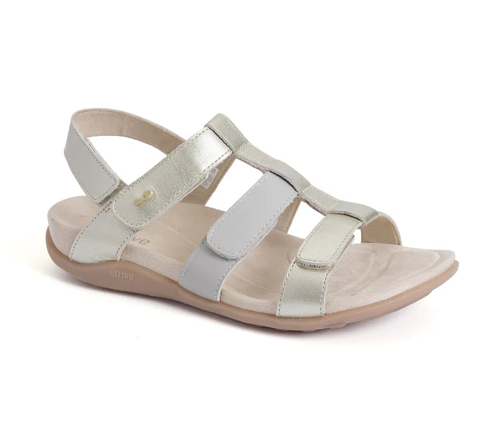 STRIVE Cassis Metallic Gold Sandal