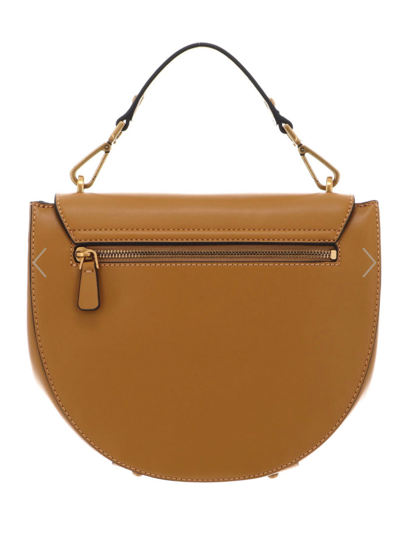 GUESS Fleet Saddle Bag Mustard