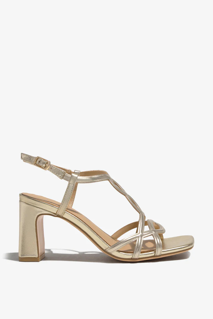 Regarde Le Ciel Chelly 01 Gold Sandal
