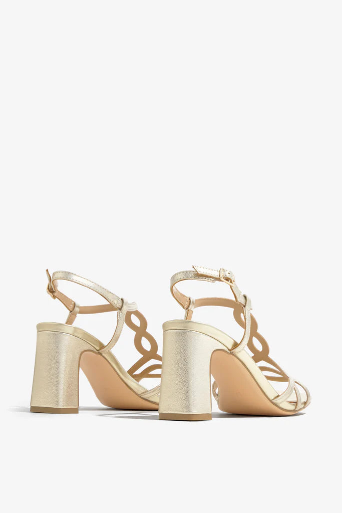 Regarde Le Ciel Chelly 01 Gold Sandal