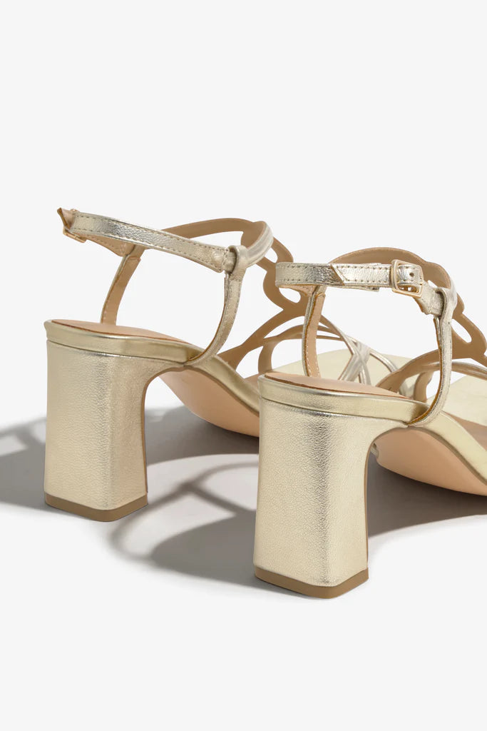 Regarde Le Ciel Chelly 01 Gold Sandal