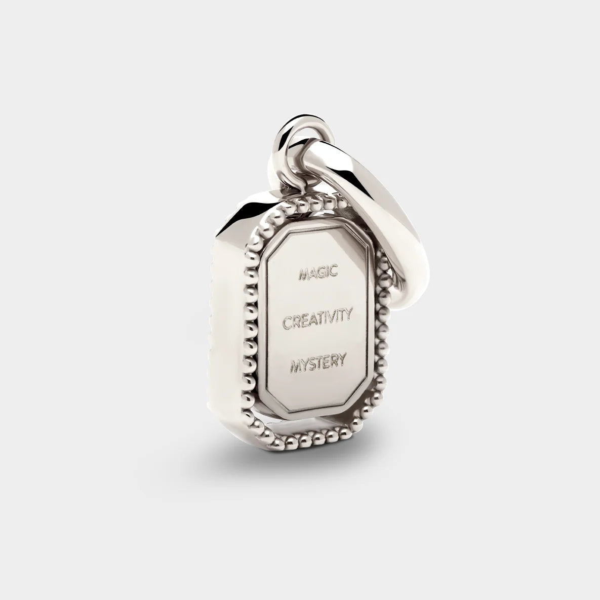 COLURi - Silver Talisman Charm in Violet