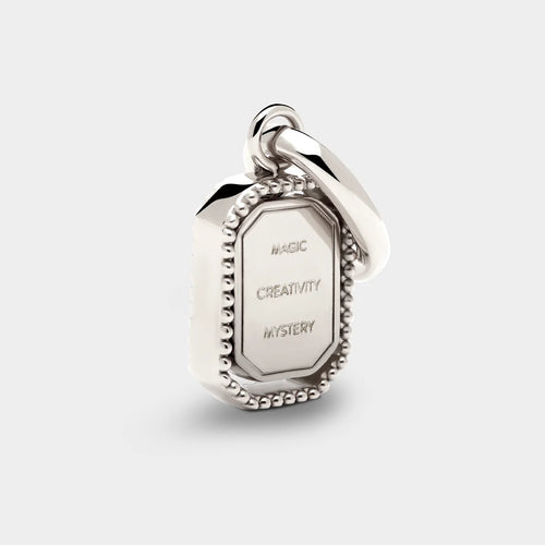 COLURi - Silver Talisman Charm in Violet