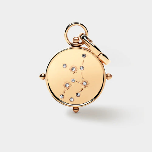 COLURi - Virgo Double-Sided Charm Gold