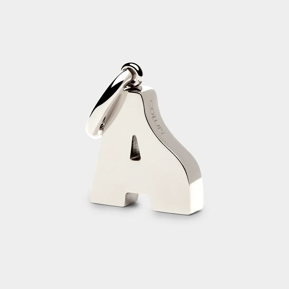 COLURi - Letter A Charm Silver