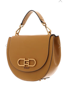 GUESS Fleet Saddle Bag Mustard