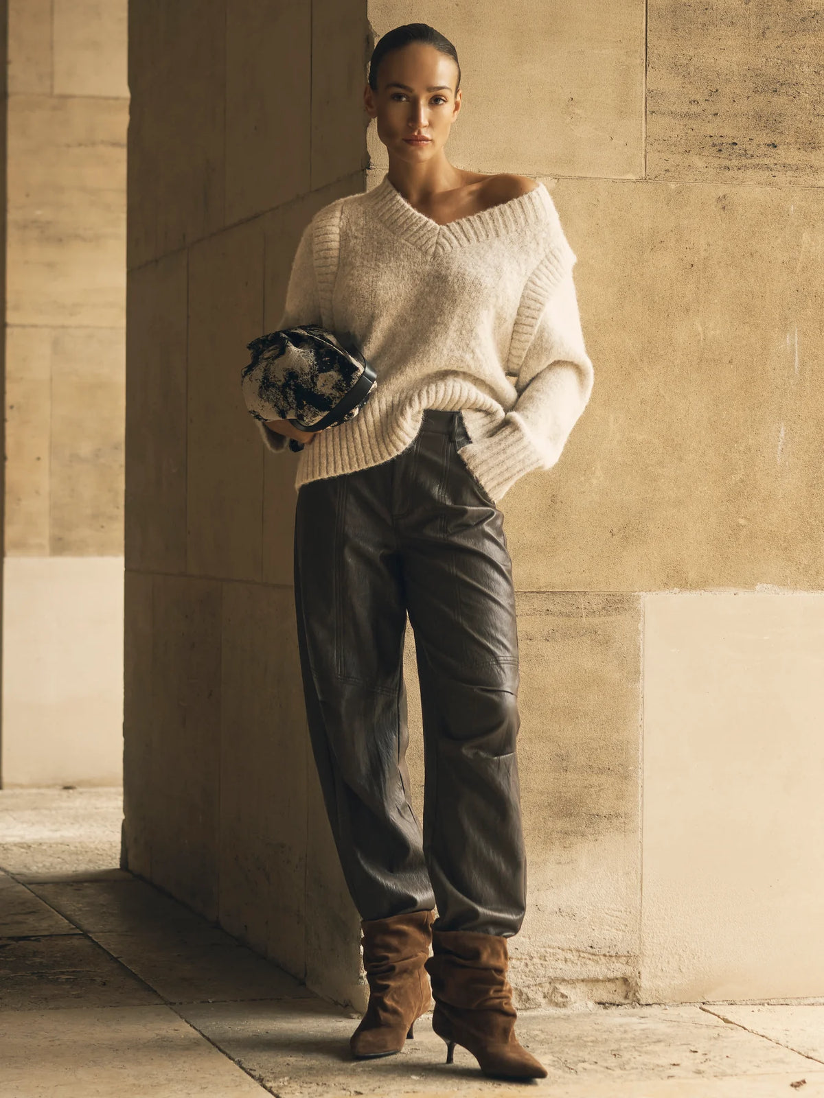 NÜ Denmark Emeline Trousers in Brown