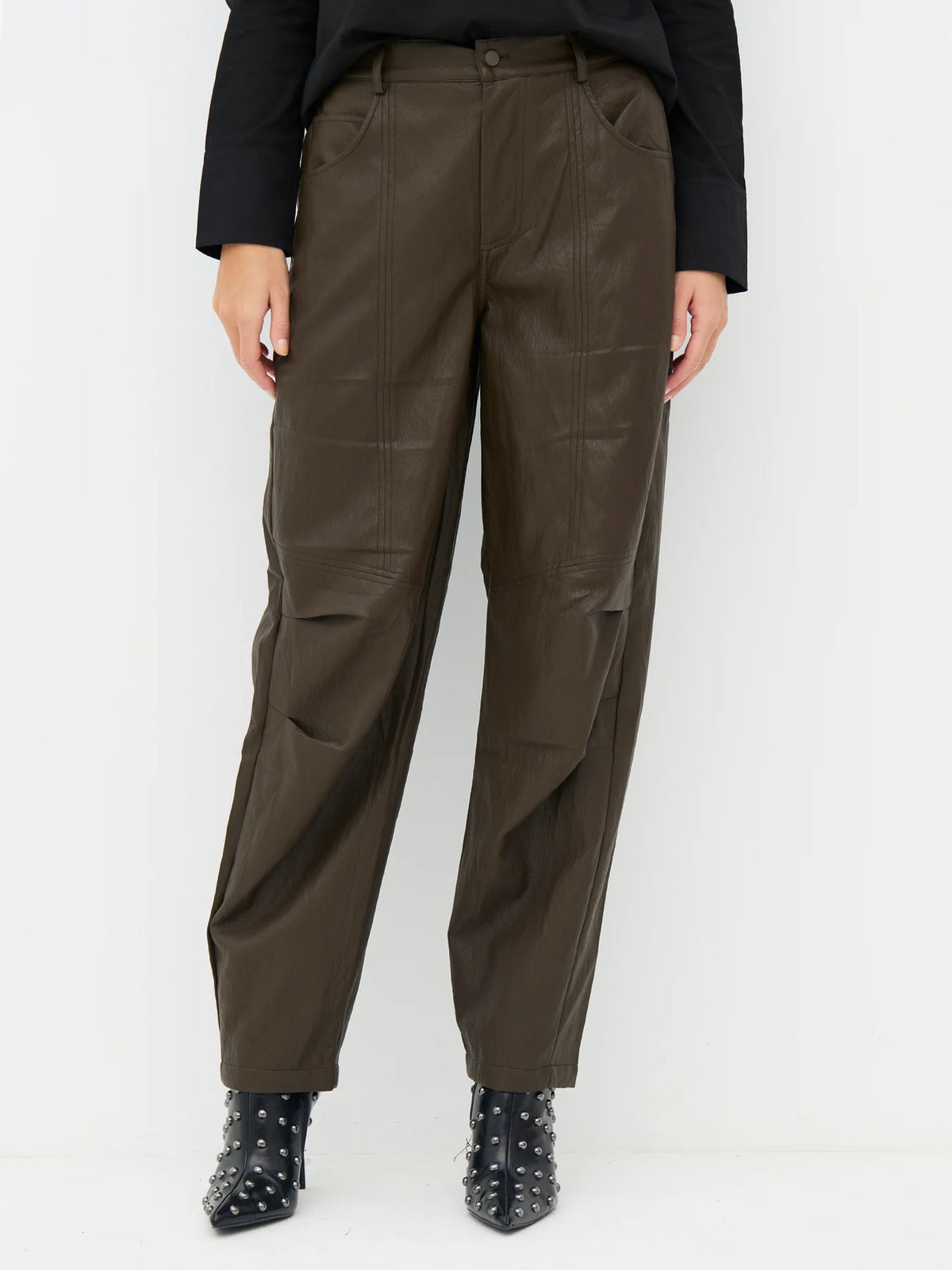 NÜ Denmark Emeline Trousers in Brown
