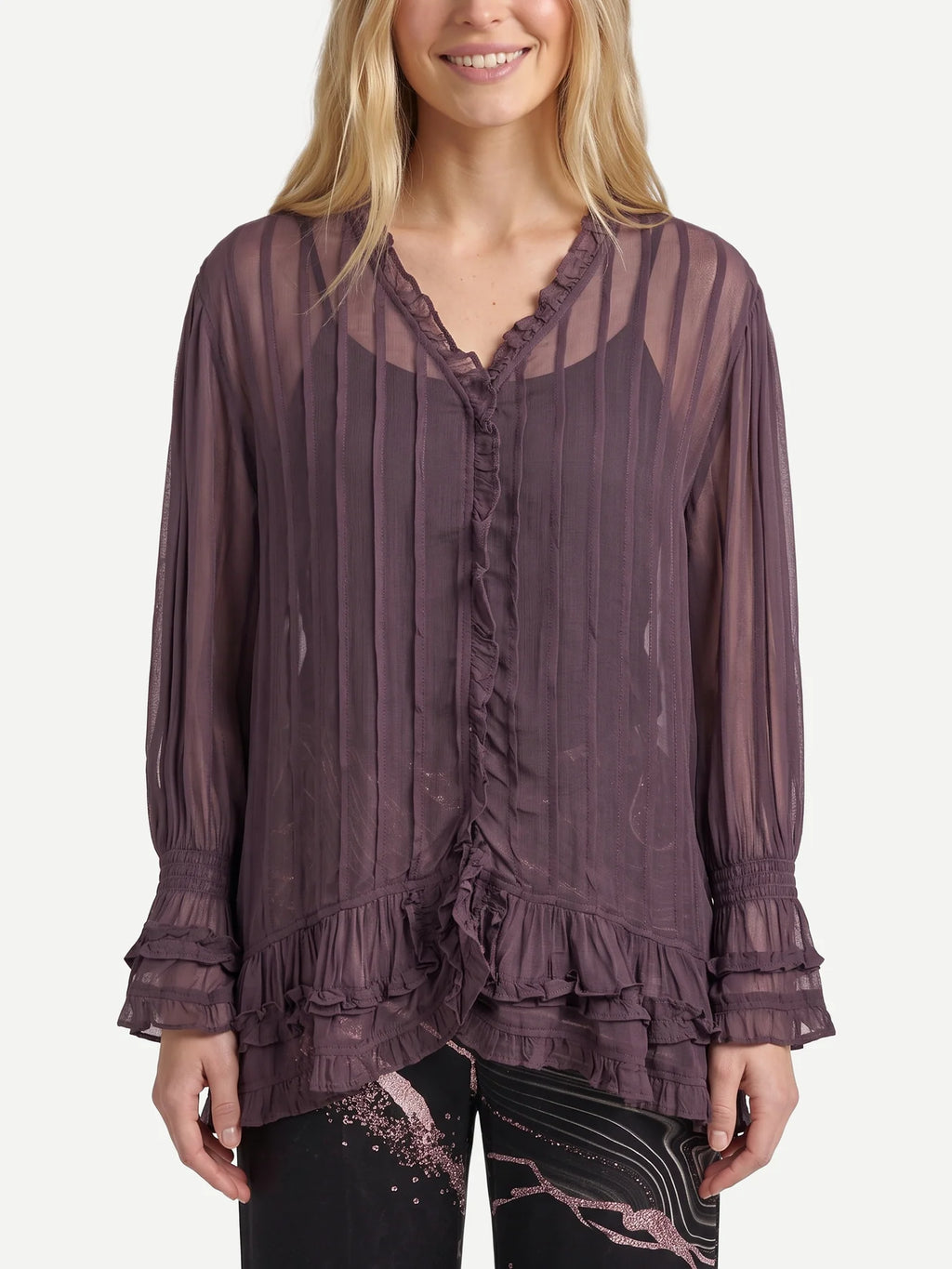 NÜ Denmark Feline Long Sleeve Top