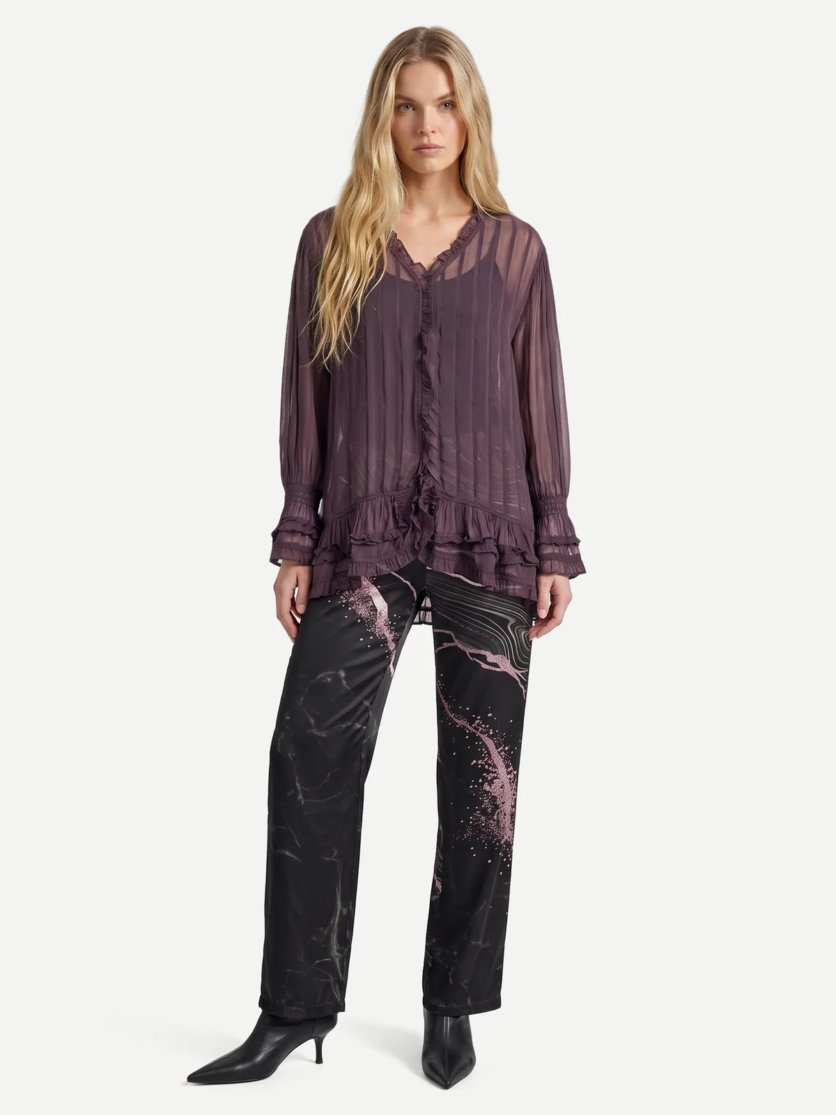 NÜ Denmark Feline Long Sleeve Top