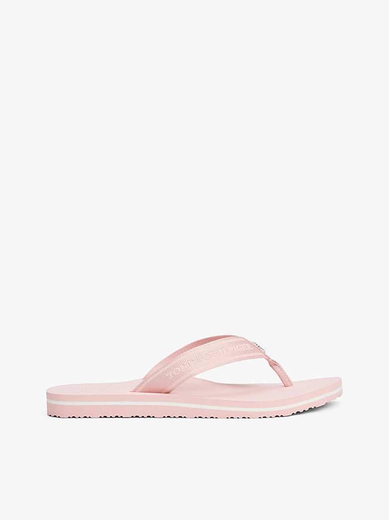 TOMMY HILFIGER Tonal Logo Webbing Flip Flop