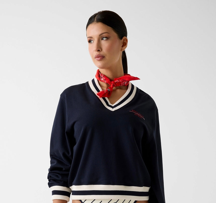 GUESS North Sail Sweater in Navy