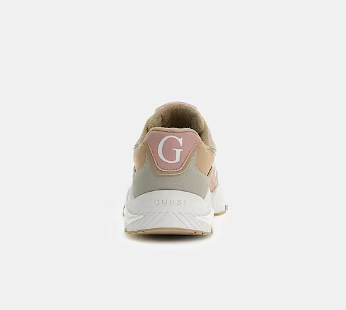 GUESS Carrli Suede Insert Runner Cream