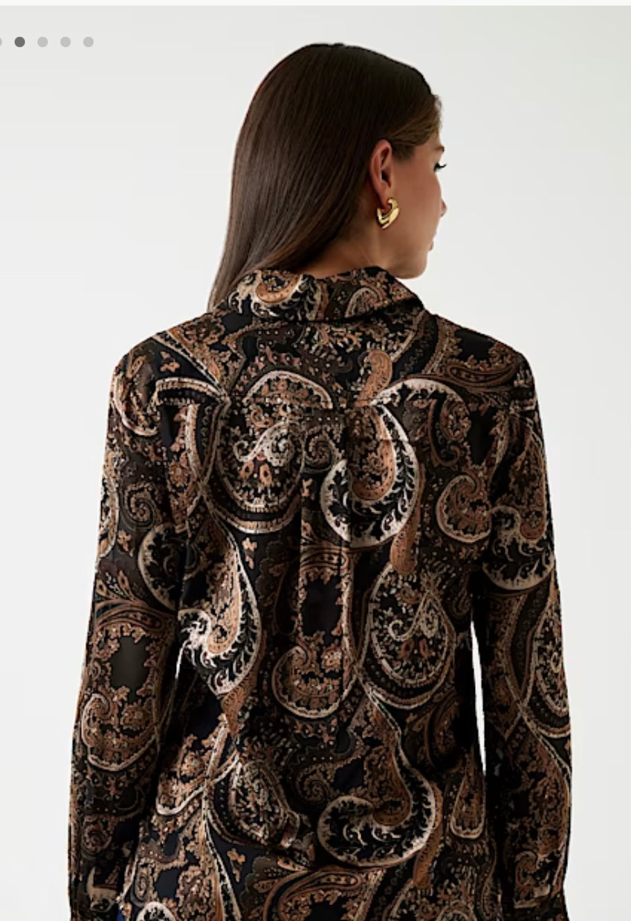 GUESS Clarisse Paisley Shirt