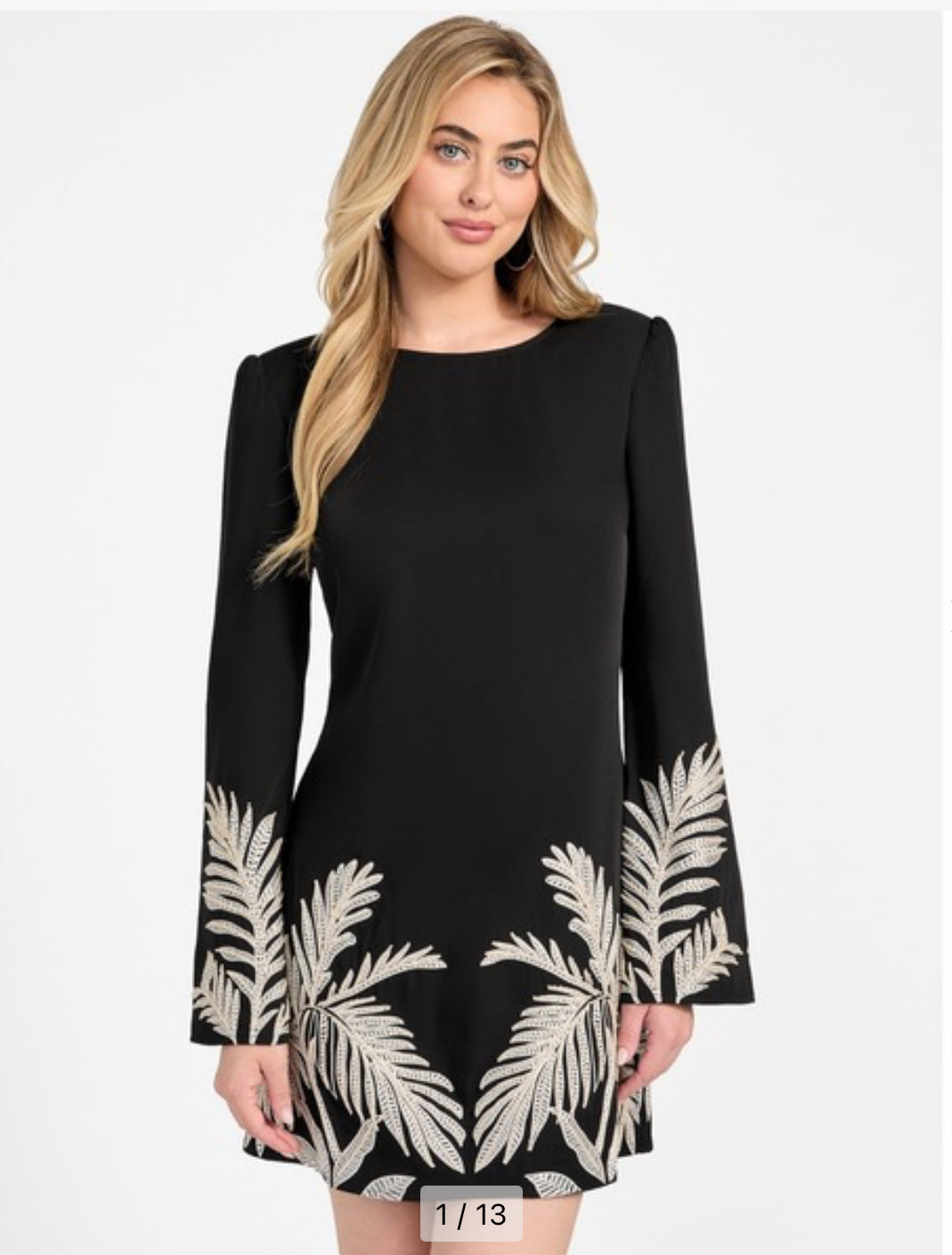 GUESS Angele Placed Mini Dress