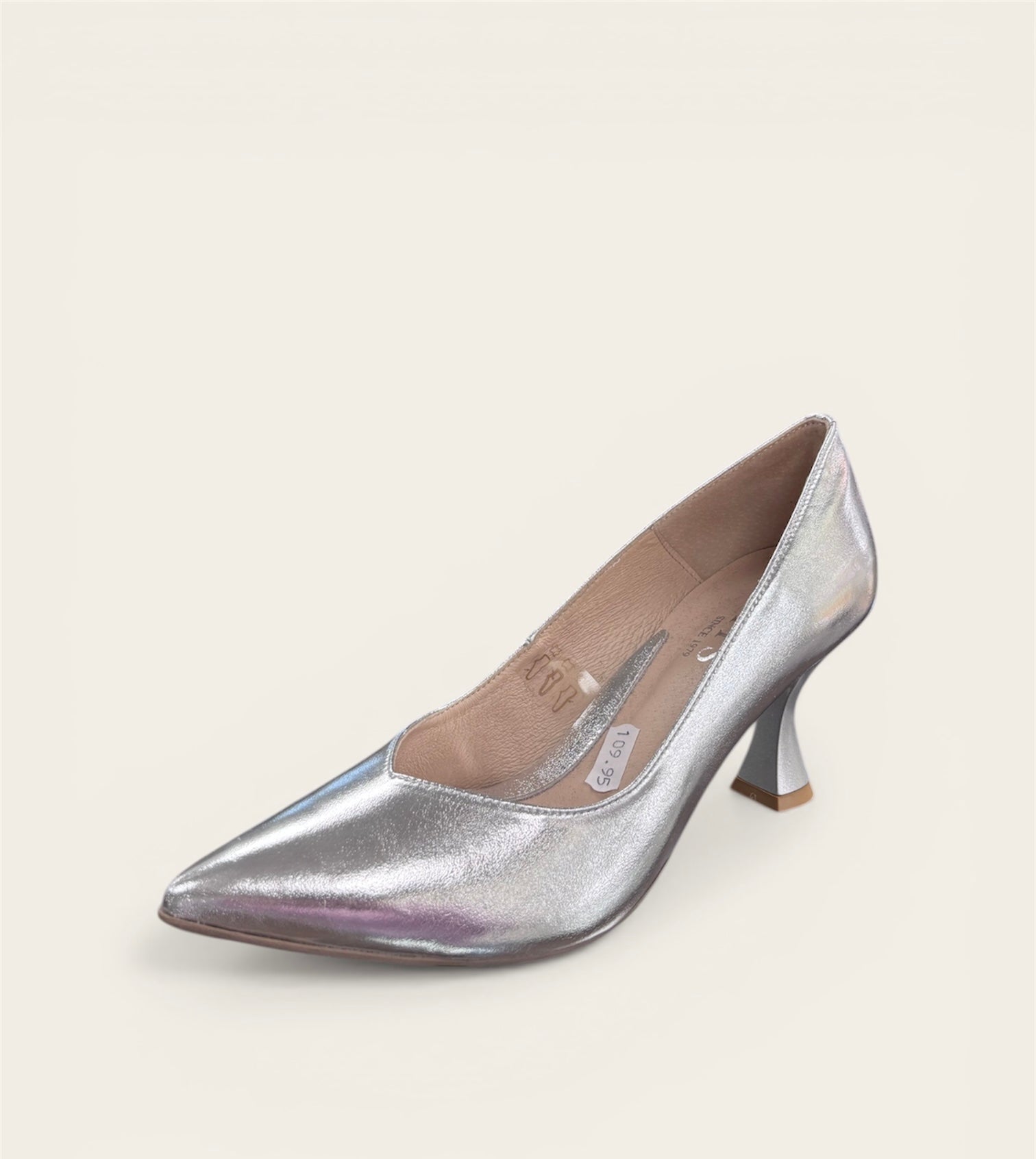 EMIS Silver Dress Shoe