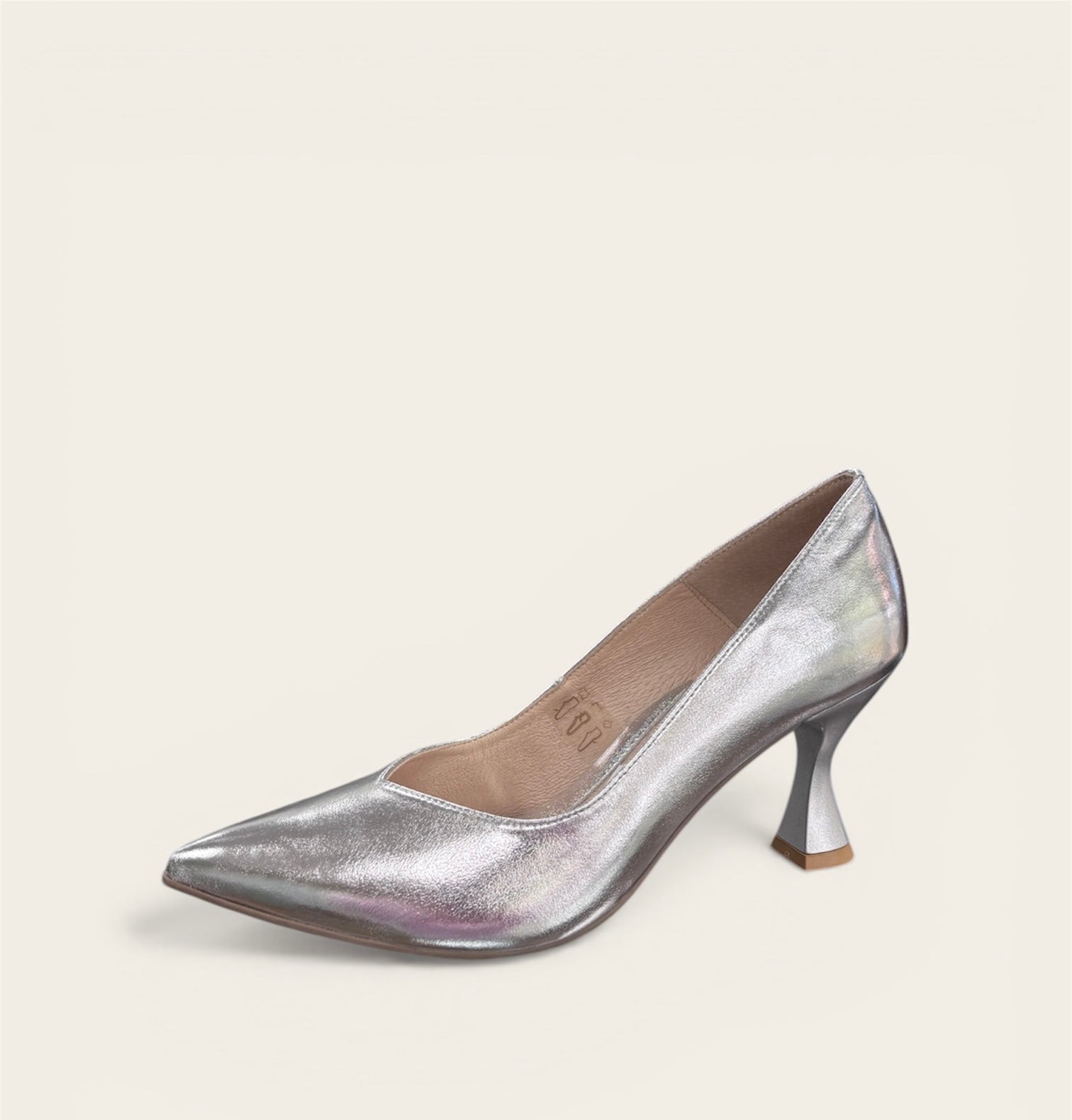 EMIS Silver Dress Shoe