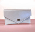 EMIS Beige Envelope Bag with Diamond