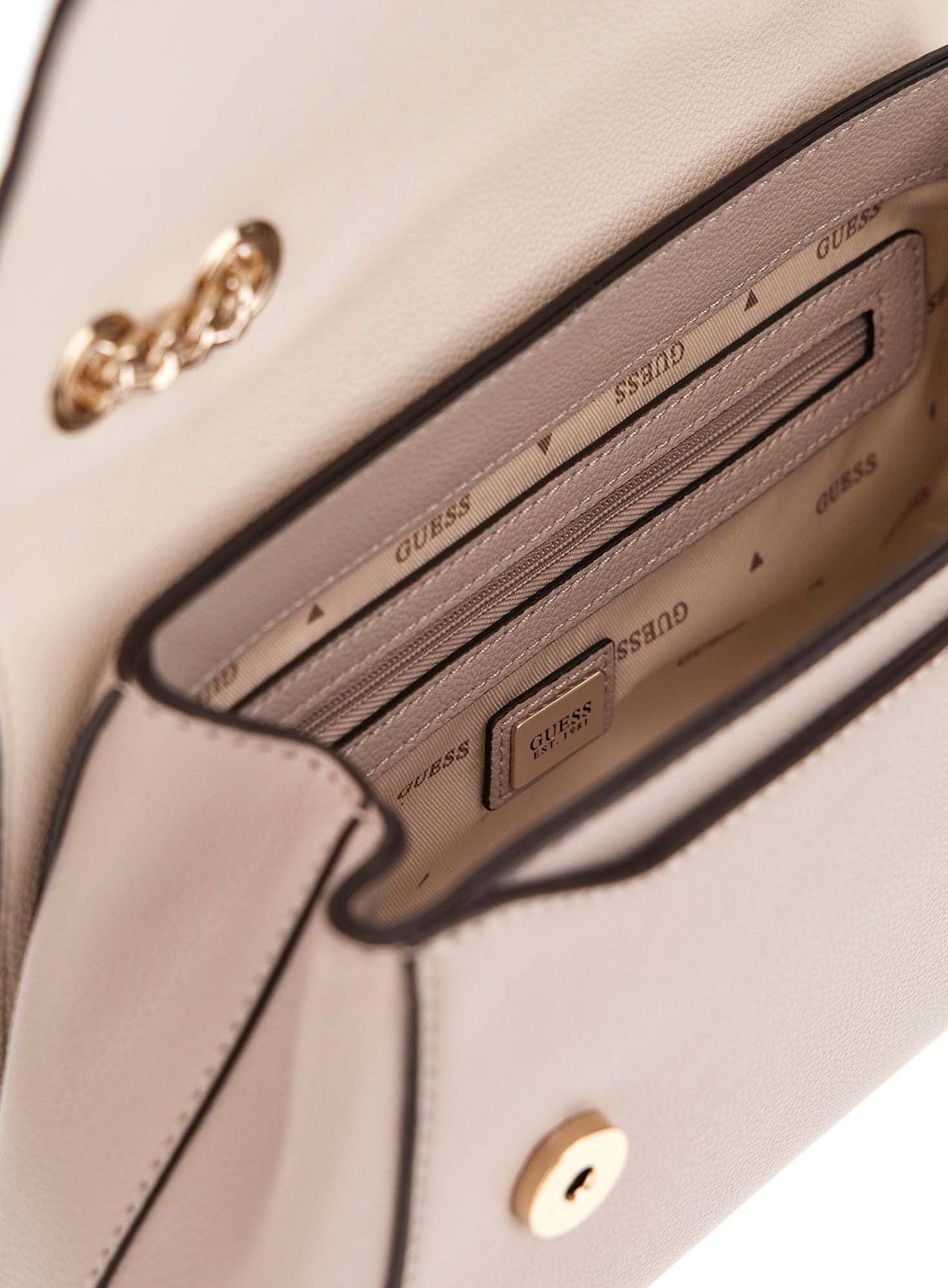 GUESS Eco Ali Taupe Crossbody Bag