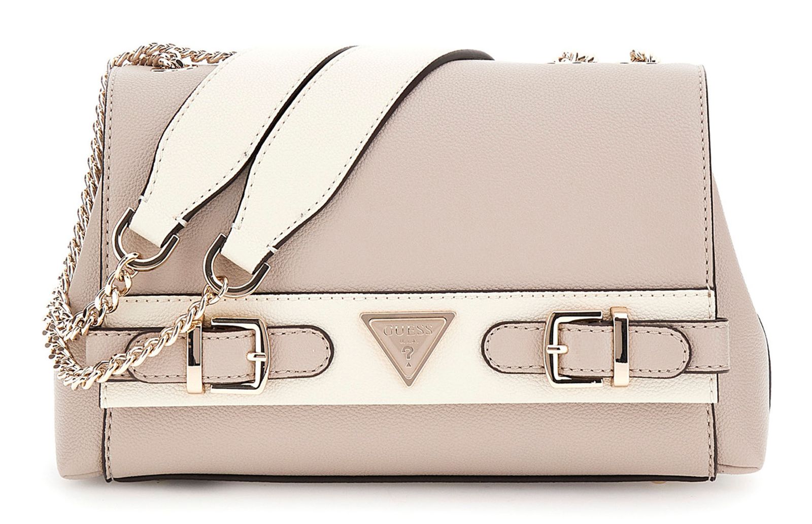 GUESS Eco Ali Taupe Crossbody Bag