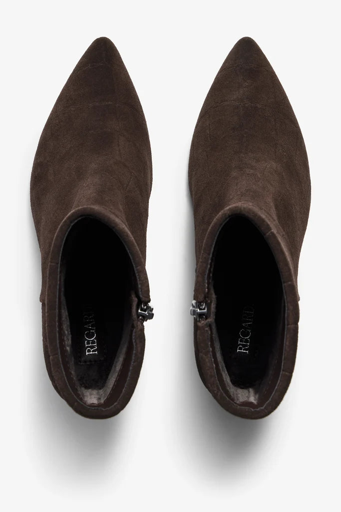 Regarde Le Ciel Hadley 01 Brown Suede Boot