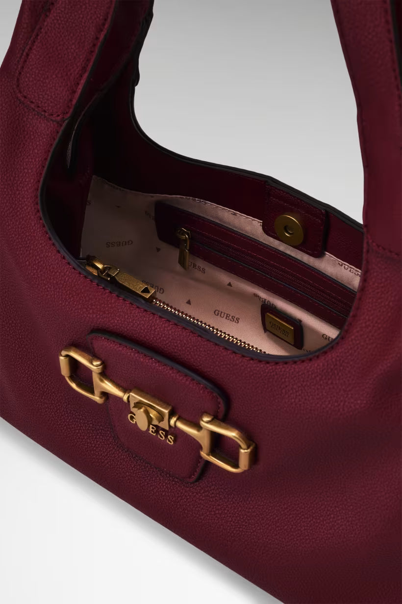 GUESS Sunset Hobo Bag Red