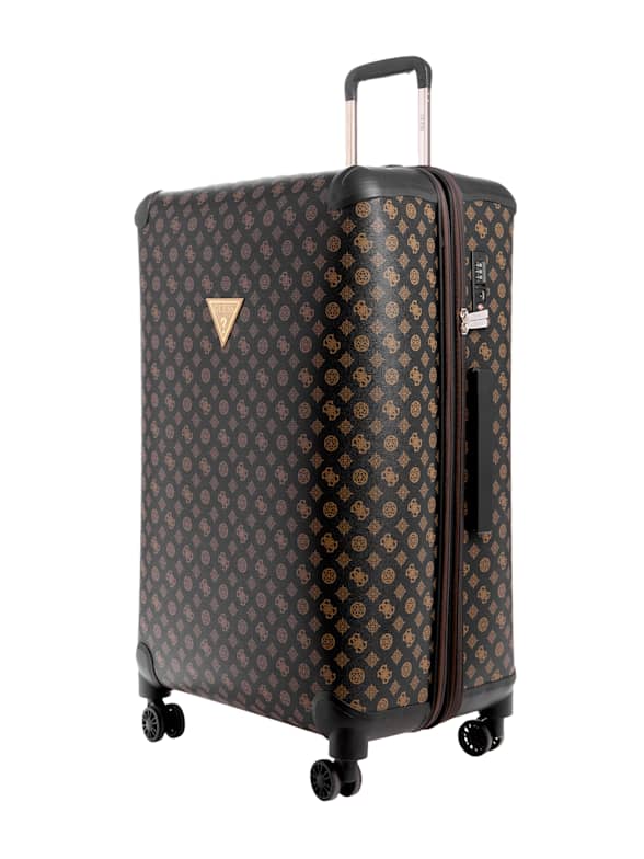 GUESS Wilder Large Travel Case Brown