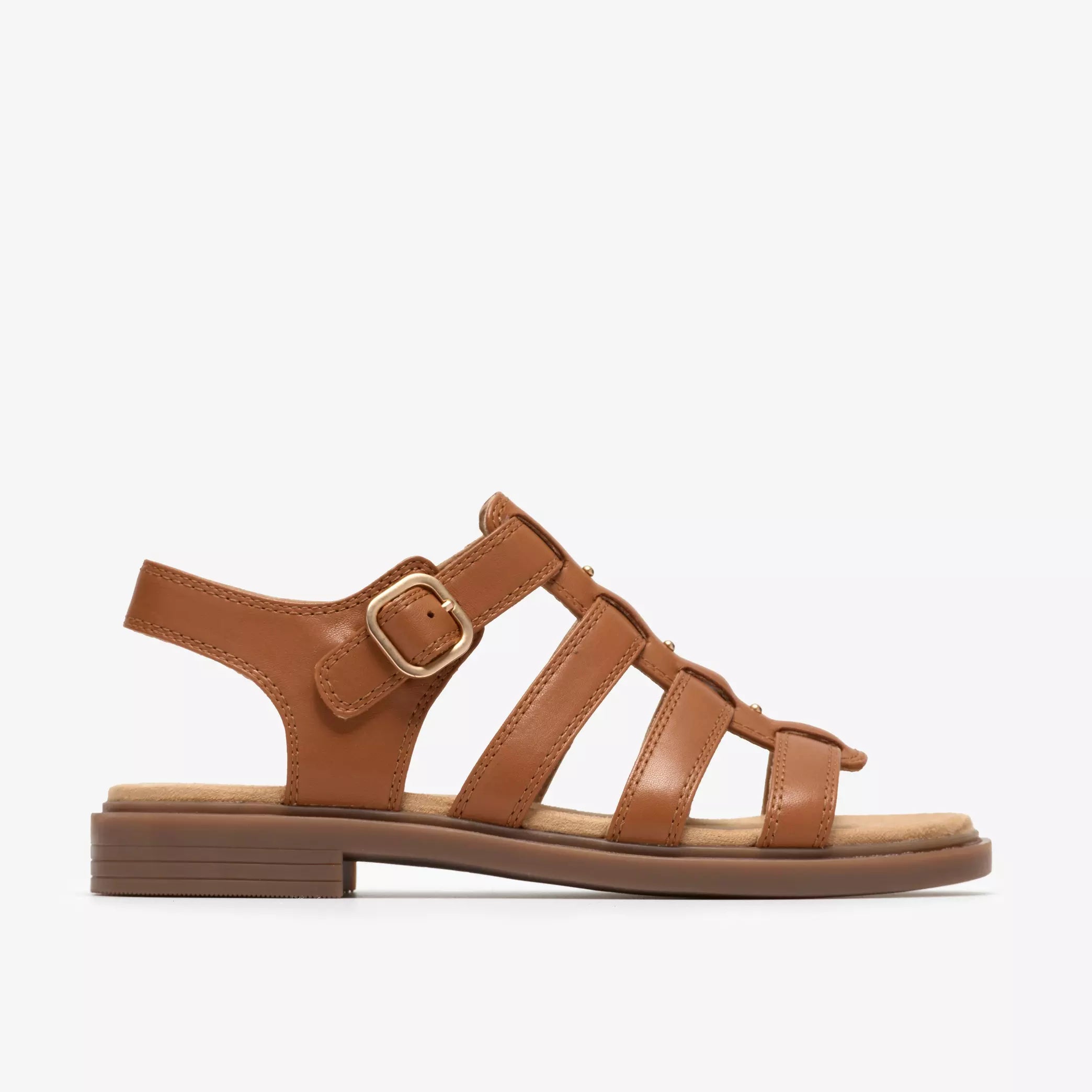 Clarks Gladiator Sandals Tan