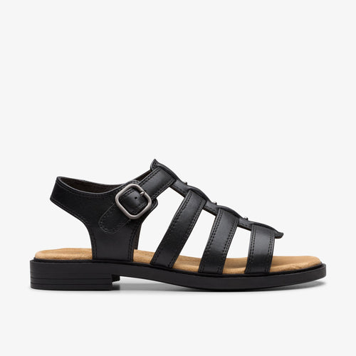Clarks Gladiator Sandals Black