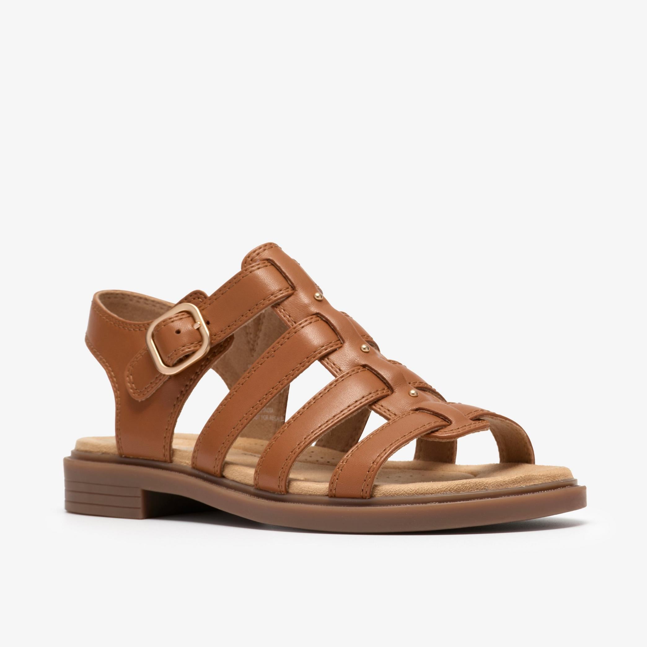 Clarks Gladiator Sandals Tan