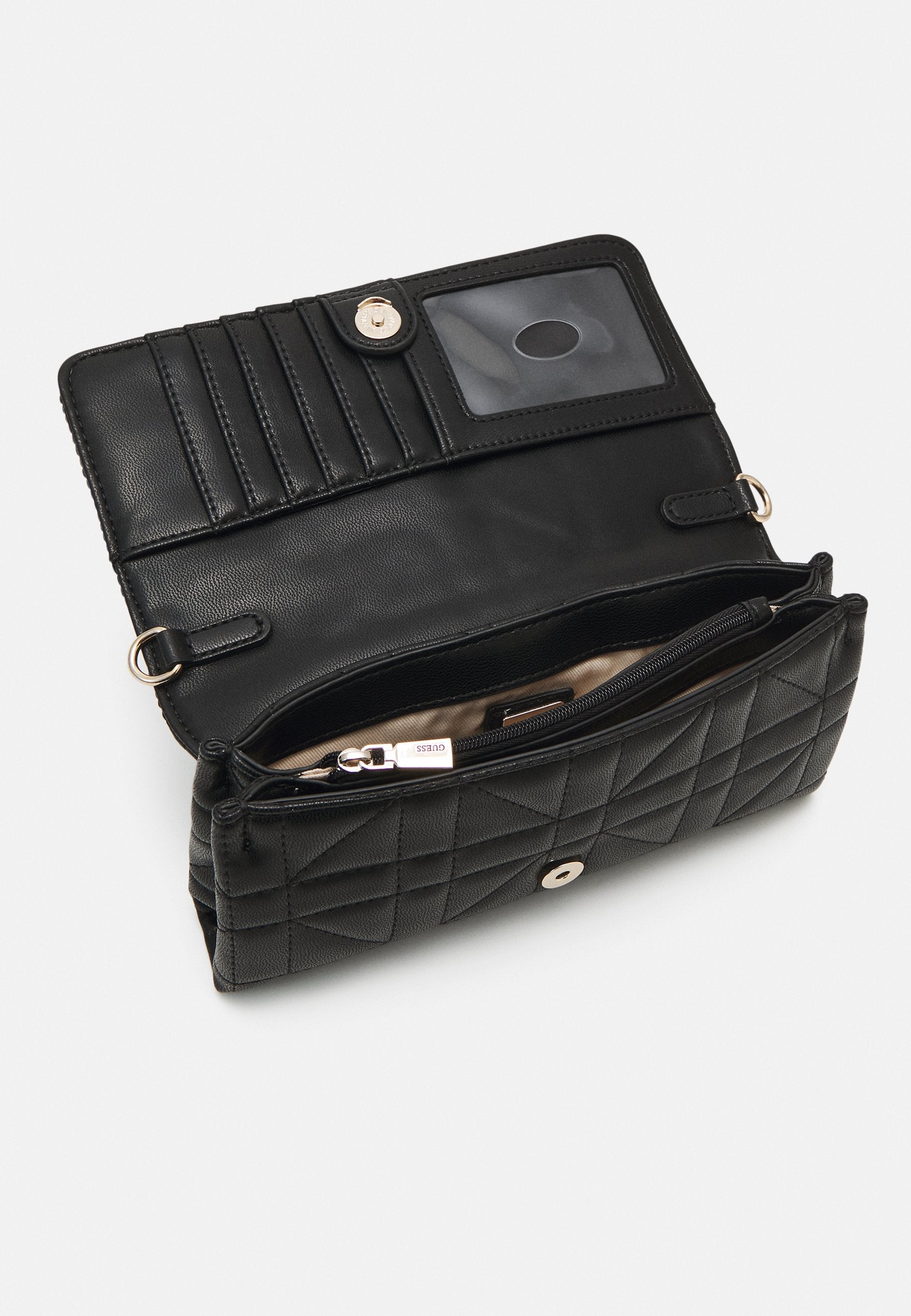 GUESS Assia Crossbody Flap Organiser Black