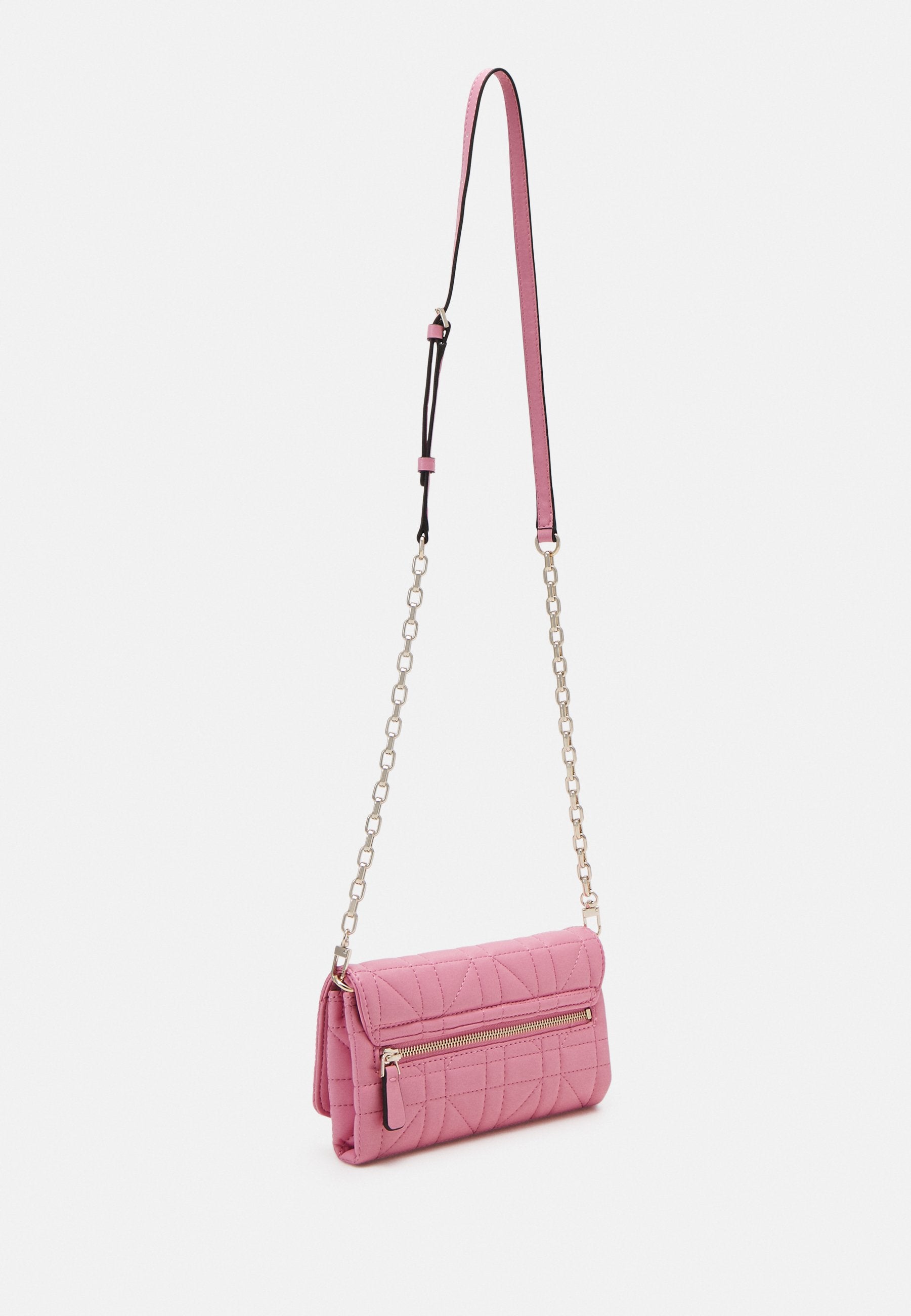 GUESS Assia Crossbody Flap Organiser Pink