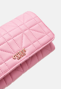 GUESS Assia Crossbody Flap Organiser Pink