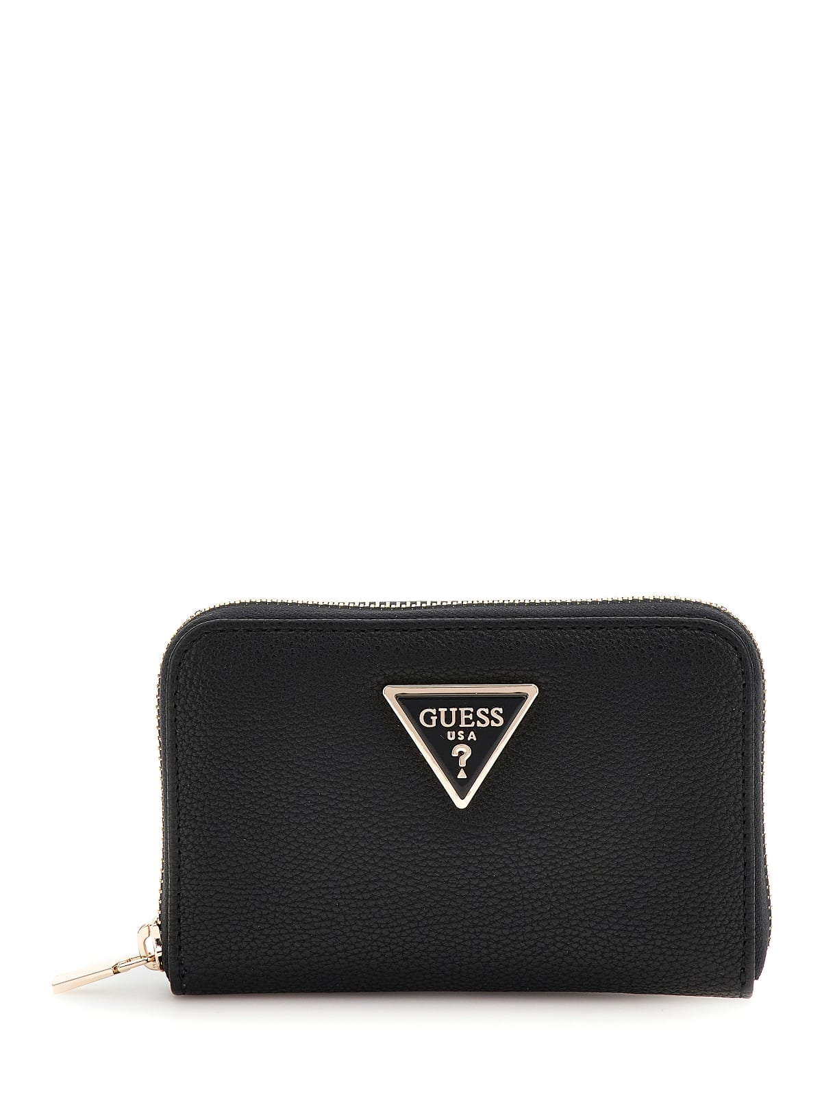 GUESS Meridian Triangle Logo Wallet Black