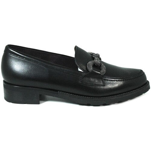 Pitillos Leather Loafer Black