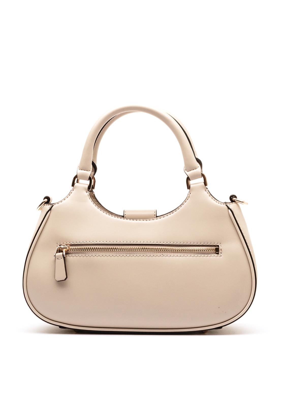 GUESS NOLANA SMALL SHOULDER BAG TAUPE