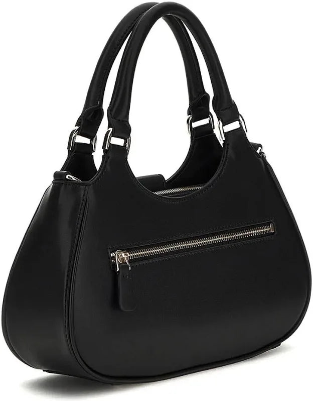 GUESS NOLANA SMALL SHOULDER BAG BLACK