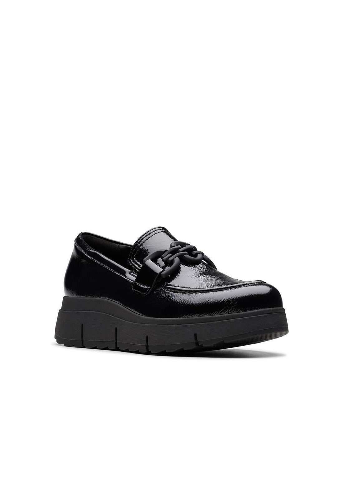 Clarks Loriini Izzy Shoe Black Patent