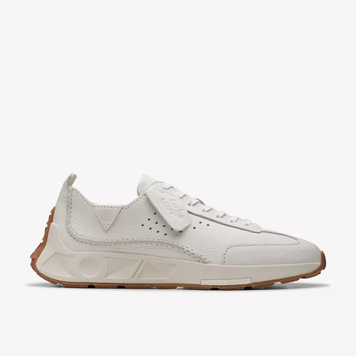 Clarks Craft Speed White Trainer