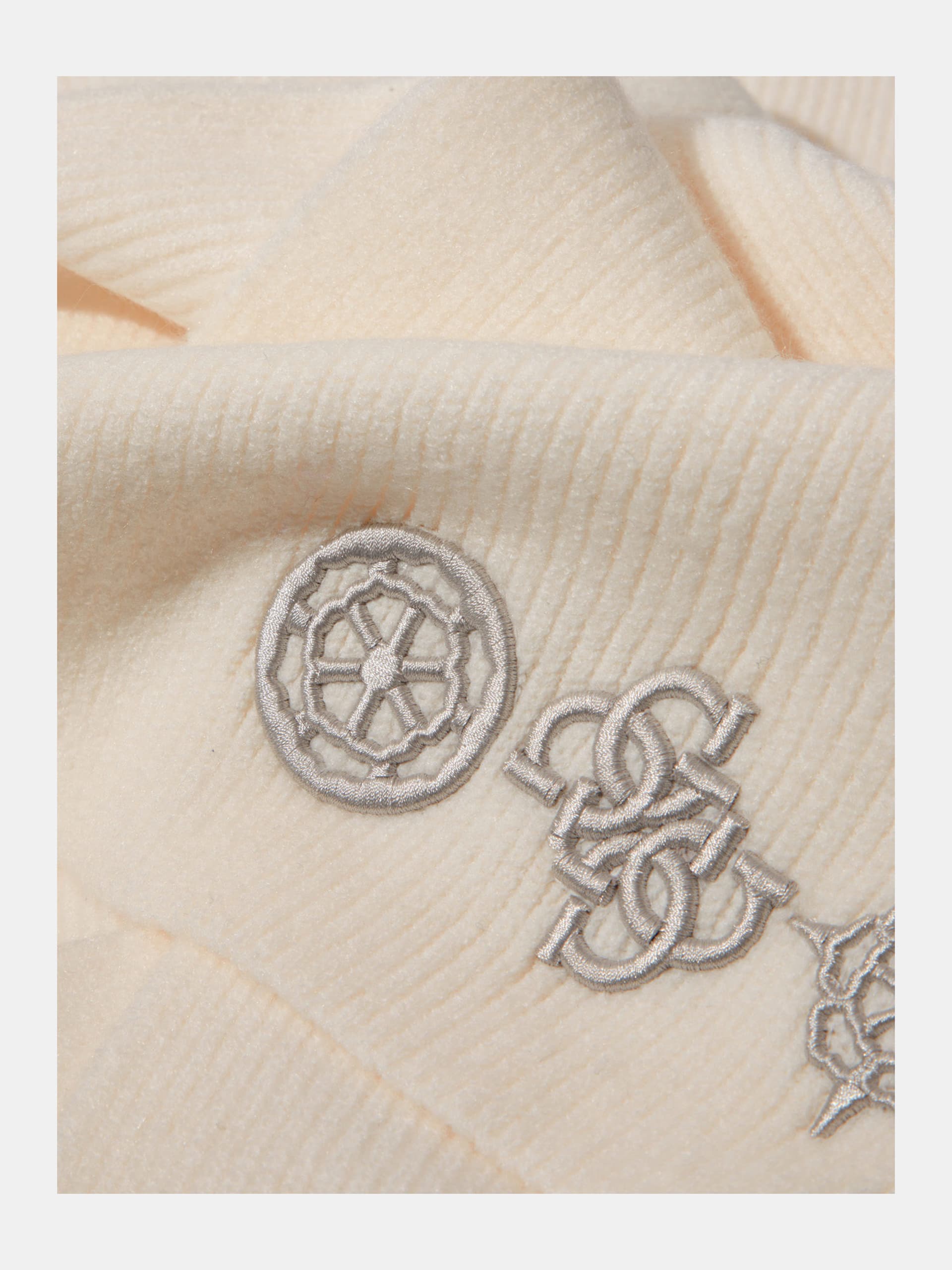 Guess 4G logo Ivory Scarf