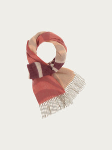 FRAAS Sustainability Edition - Cashmink scarf with wave designs