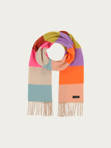 FRAAS Striped cashmink scarf